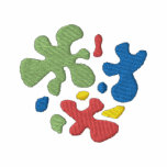 Abstract 0686 embroidered shirts