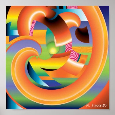 Abstract 2: Sunburst Horizon by chobit10