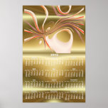 Abstract 3 calendar ~ print