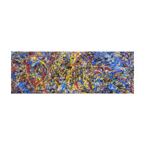 Abstract #5 Totem Gallery Wrapped Canvas