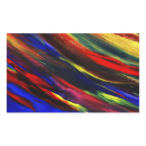 Abstract acrylic smears stickers