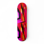 Abstract Angles And Lines Skateboard
