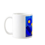 Abstract Art  - Blue Phase Coffee Mug