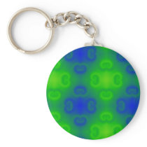 Abstract Art Blur in Blue and Green