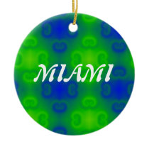 Abstract Art Blur in Blue and Green