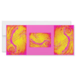 Abstract art book mark rack cards