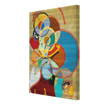 Abstract Art Canvas Stretched Canvas Print