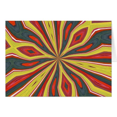 ABSTRACT ART CARD by pjan97