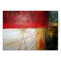 Abstract Art Greeting Card