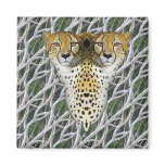 ABSTRACT ART CAT MAGNETS
