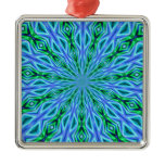 ABSTRACT ART CHRISTMAS TREE ORNAMENT