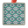 ABSTRACT ART CHRISTMAS TREE ORNAMENTS