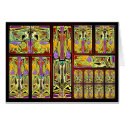 ABSTRACT ART DECO cards