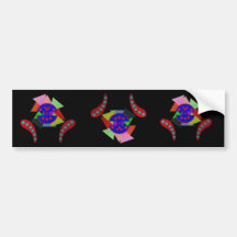 ABSTRACT ART FESTIVAL 2011 BUMPER STICKER
