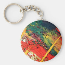 Abstract Art Keychain