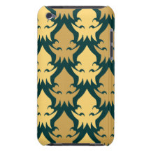 Abstract Art Nouveau Pattern Barely There iPod Cover