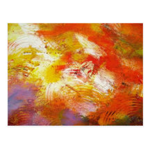 Abstract Art - Original Abstract Painting Print Post Cards