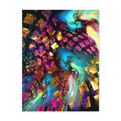 Abstract Art: Pieces Of A Dream by Aquavel