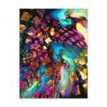 Abstract Art: Pieces Of A Dream postcards