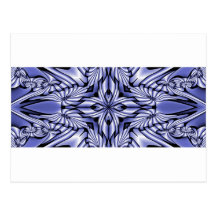 Abstract ARTs - mini Kaleidoscope 1 Post Card