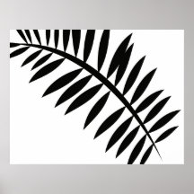 Abstract Asian Leaf 2 Print