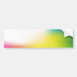 Abstract Background Bumper Sticker