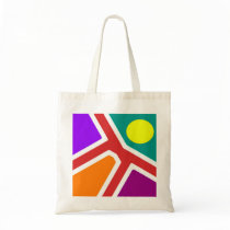 abstract tote bags