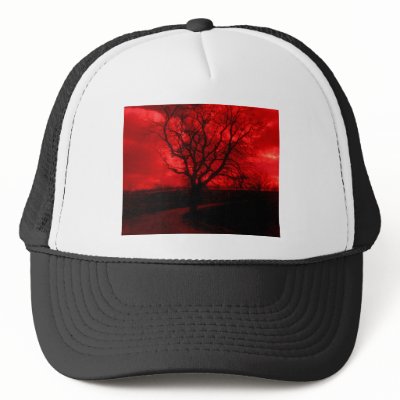 Abstract Bald Tree Mesh Hats by made_in_atlantis