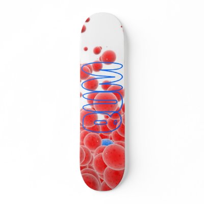 abstract-balls, BUM Custom Skateboard by serenitychaos