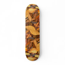 Abstract Beech leaves Skateboard Deck