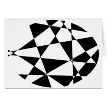 Abstract Black & White cards