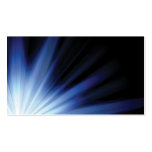 Abstract Blue Burst Layout Business Card Templates