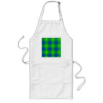 Abstract Blue Greens Aprons