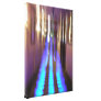 Abstract - blue light stretched canvas prints
