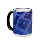 Abstract Blue Photo-Art Mug
