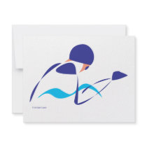 Abstract Breaststroke 1