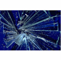Abstract Broken glass Acrylic Cut Out