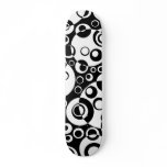 Abstract Bubbles 02 - B/W skateboards
