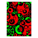 Abstract Bubbles cards