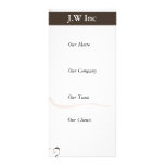 abstract Business rack Cards rack cards