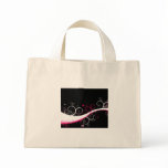 Abstract butterfly background tote bags
