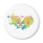 Abstract Butterfly Breast Cancer Survivor