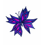 Abstract Butterfly T-Shirt