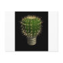 Abstract cactus postcards