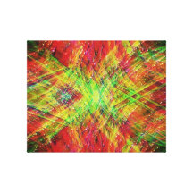 Abstract canvas print