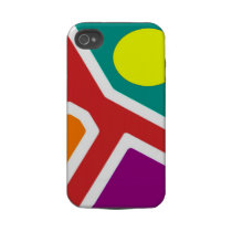 abstract iphone 4 tough cover