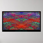ABSTRACT-channels of mars Posters