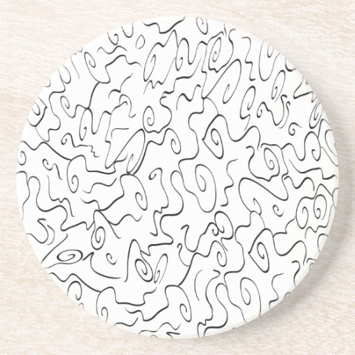 abstract chaos waves coaster