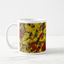 Abstract Chicken roadkill Mugs