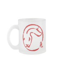 Abstract Chinese New Year of The Rabbit Mugs